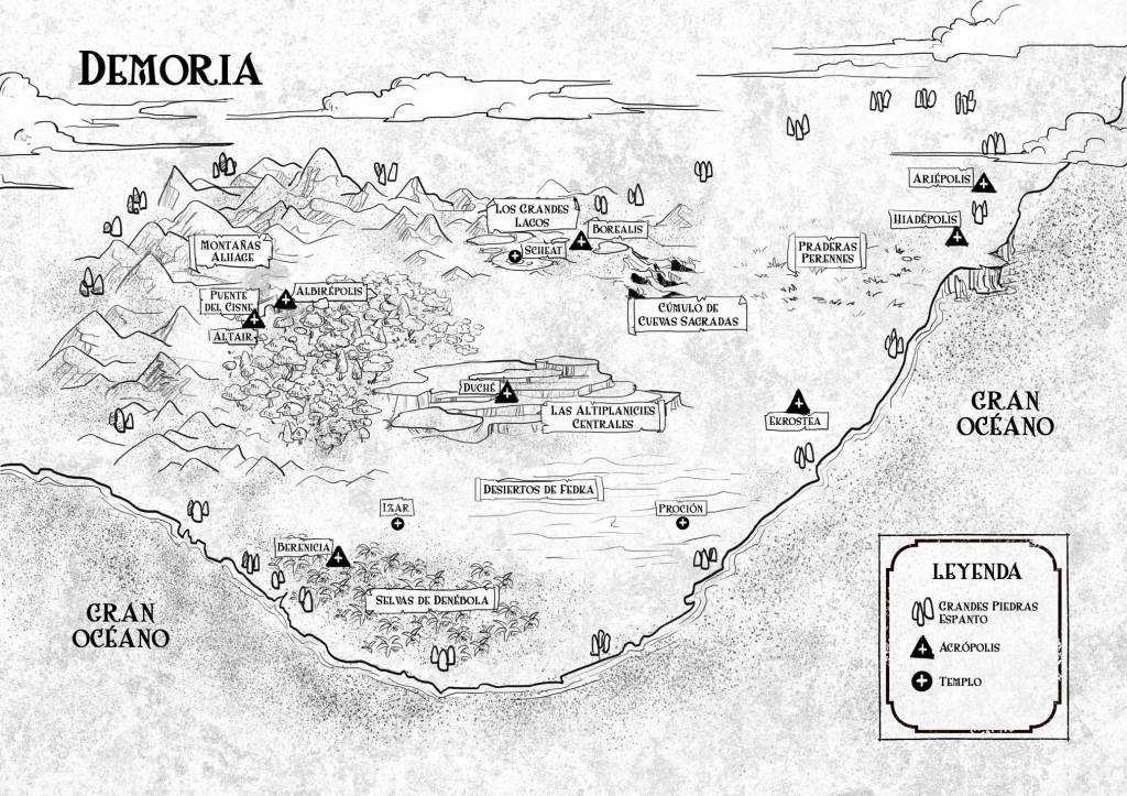 Mapa Demoria Antiguo y Colosal Jose Lomo